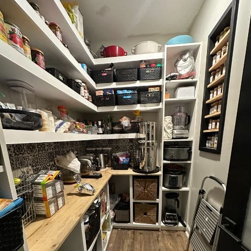 closet and pantry